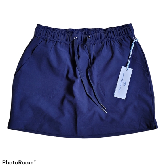 Southern Tide Kyle Drawstring Skort Nautical Navy - Picture 2 of 10